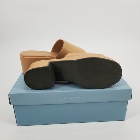 Seychelles Buttery Leather Vacchetta Platform Sandals Size 7 Med. (Never Worn) - Picture 10 of 11